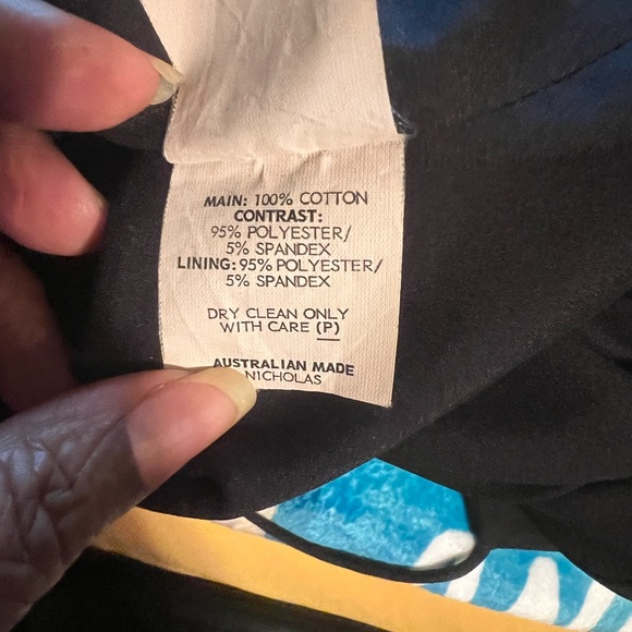 Alex Mill Blue Long Sleeve Crew Neck Tee sz S - Picture 3 of 4